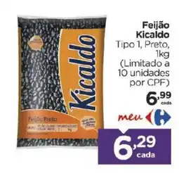Carrefour Bairro Feijão kicaldo oferta
