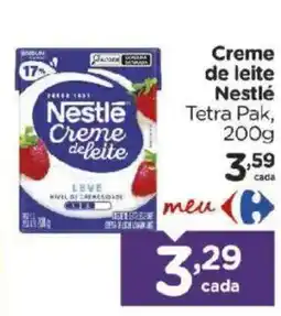 Carrefour Bairro Creme de leite Nestlé oferta