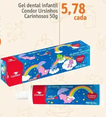 Gel dental infantil Condor Ursinhos Carinhosos