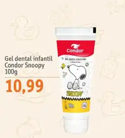 Sonda Gel dental infantil condor snoopy oferta