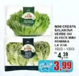 Supermercado Estrela Azul Mini crespa salanova verde ou alfaca mini romana oferta