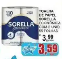 Supermercado Estrela Azul toalha de papel sorella econômica oferta