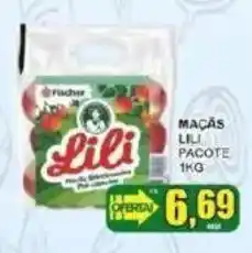 Supermercado Estrela Azul Maçãs lili pacote oferta