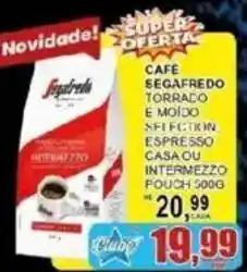 Supermercado Estrela Azul Café segafredo torrado e moído s/ ficção, espresso casa ou intermezzo oferta