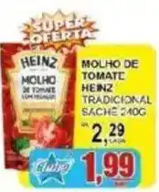Supermercado Estrela Azul molho de tomate heinz tradicional oferta