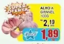 Supermercado Estrela Azul alho a granel oferta