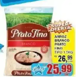 Supermercado Estrela Azul Arroz branco prato fino oferta