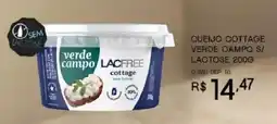 Bistek Supermercados Queijo cottage verde campo s/ lactose oferta