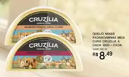 Bistek Supermercados Queijo minas padrão/minas meia cura cruzília oferta