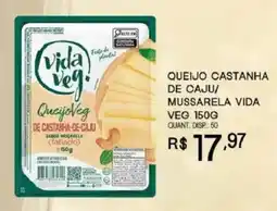 Bistek Supermercados Queijo veg de castanha-de-caju oferta