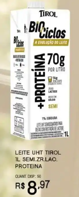 Leite uht tirol 1l semi.zr.lac. proteina