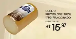 Bistek Supermercados Queijo provolone tirol oferta