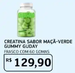 Assaí Atacadista Creatina sabor maçã-verde gummy guday oferta