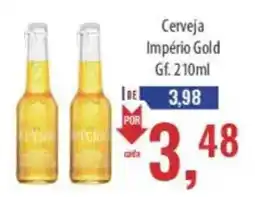 Supermercados BH Cerveja Império Gold oferta