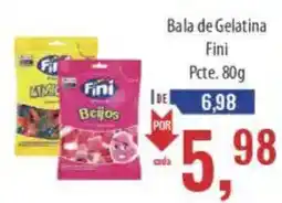 Supermercados BH Bala de Gelatina Fini oferta