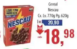 Supermercados BH Cereal Nescau oferta
