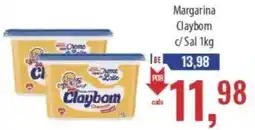 Supermercados BH Margarina claybom c/ sal oferta