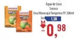Supermercados BH Água de Coco Sococo oferta