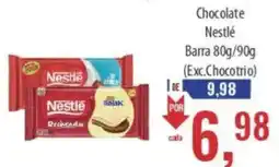 Supermercados BH Chocolate Nestlé Barra oferta