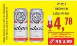 Supermercados BH Cerveja Budweiser oferta