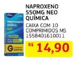 Assaí Atacadista naproxeno 550mg neo química oferta