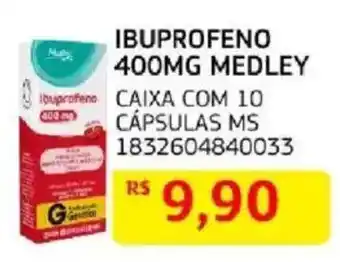 Ibuprofeno 400mg medley