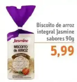 Sonda Biscoito de arroz integral jasmine sabores oferta
