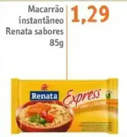 Sonda Macarrão instantâneo Renata sabores oferta