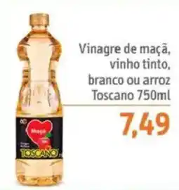 Sonda Vinagre de maçã, vinho tinto, branco ou arroz Toscano oferta