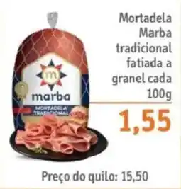 Sonda Mortadela marba tradicional fatiada a granel cada oferta