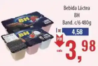 Supermercados BH Bebida Láctea BH oferta
