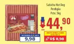 Supermercados BH Salsicha Hot Dog oferta
