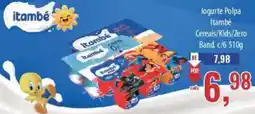 Supermercados BH Jogurte Polpa Itambé Cereais/Kids/Zero oferta