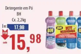 Supermercados BH Detergente em Pó BH oferta