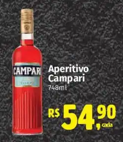 Supermercados Mateus Aperitivo Campari oferta