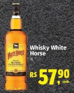 Supermercados Mateus Whisky White Horse oferta