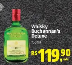 Supermercados Mateus Whisky Buchanan's Deluxe oferta