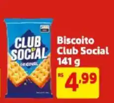 Mercado Extra Biscoito club social original oferta