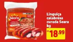 Mercado Extra Linguiça calabresa curada seara oferta