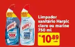 Mercado Extra Limpador sanitário harpic cloro ou marine oferta