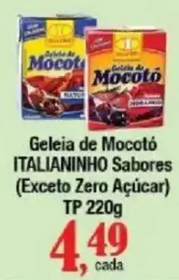 Supermercados Unidos Geleia de Mocotó Italianinho Sabores oferta