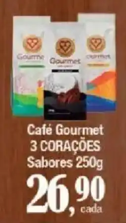 Supermercados Unidos Café Gourmet 3 Corações oferta