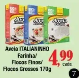 Supermercados Unidos Aveia italianinho oferta