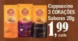 Supermercados Unidos Cappuccino 3 corações oferta