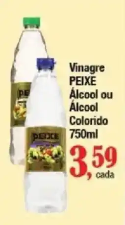 Supermercados Unidos Vinaigre peixe álcool ou álcool colorido oferta