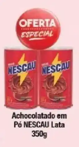 Supermercados Unidos Achocolatado em pó nescau lata oferta