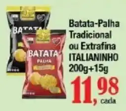 Supermercados Unidos Batata-palha tradicional ou extrafina italianinho oferta