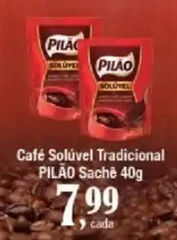 Supermercados Unidos Café Solúvel Tradicional Pilão oferta