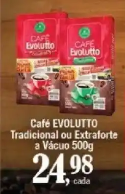 Supermercados Unidos Café evolutto tradicional ou extraforte oferta