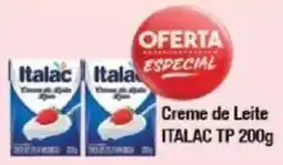 Supermercados Unidos Creme de Leite Italac tp oferta